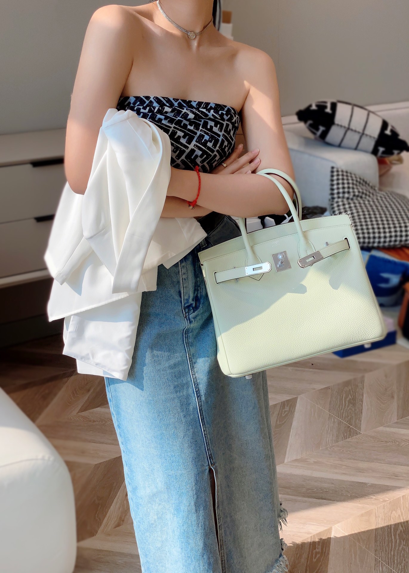 Celine Classic Handcrafted Luxury Leather Shoulder Bag Ref 4