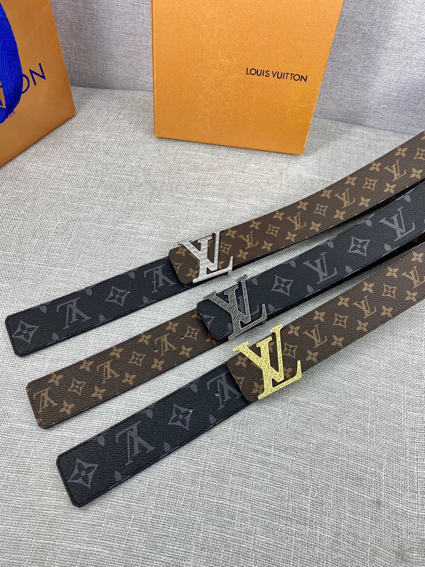 Circle40毫米双面腰带将多样品