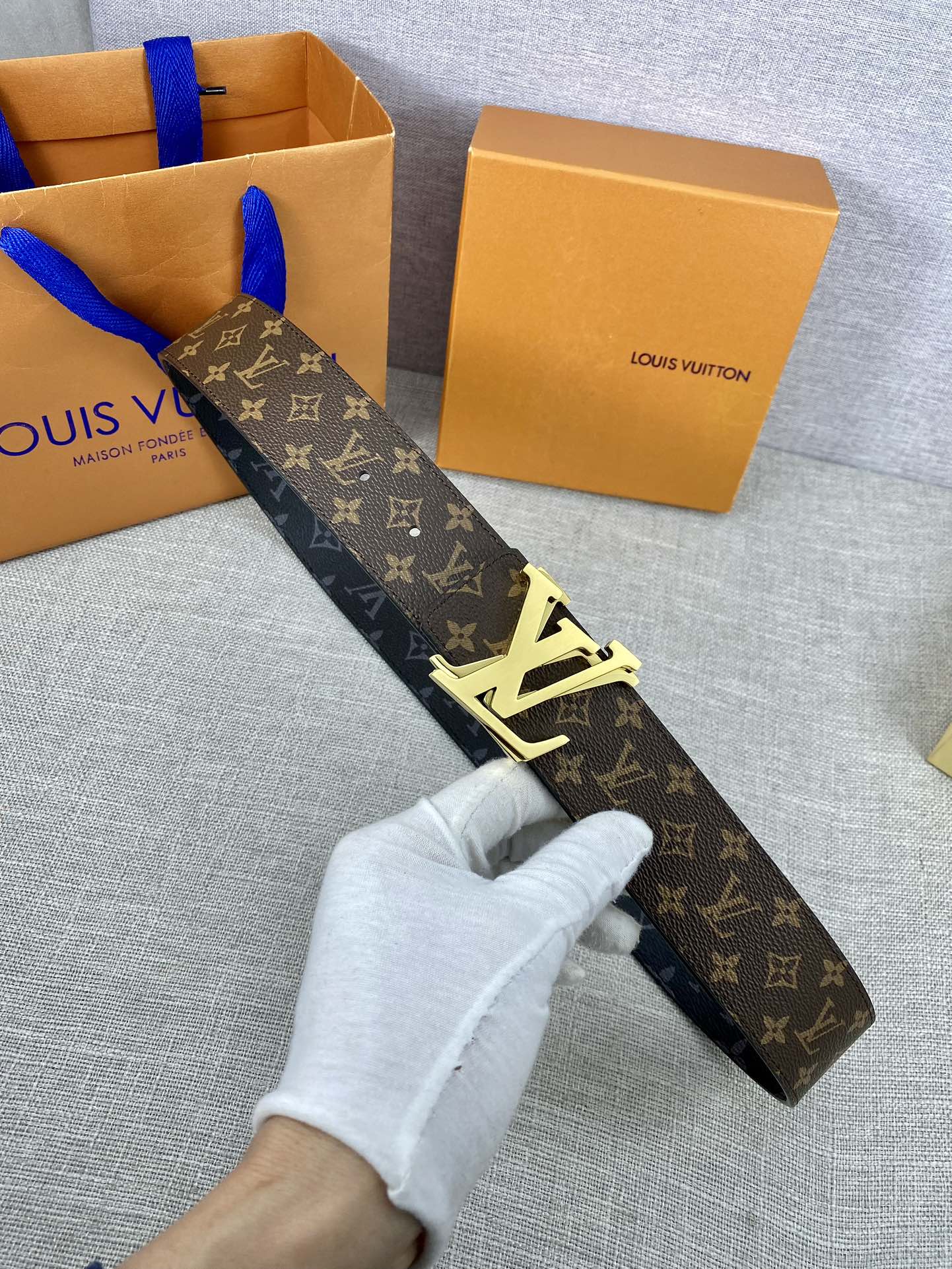 Circle40毫米双面腰带将多样品