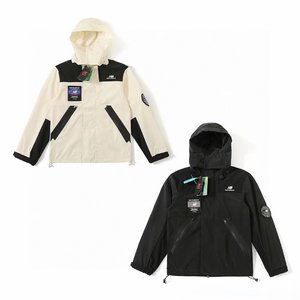 New Balance AAAA Clothing Coats & Jackets Beige Black White Unisex