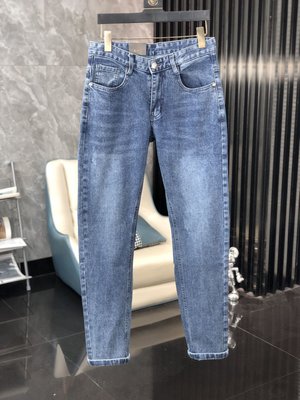 Gucci Top Clothing Jeans Men Denim Genuine Leather Fall Collection Fashion