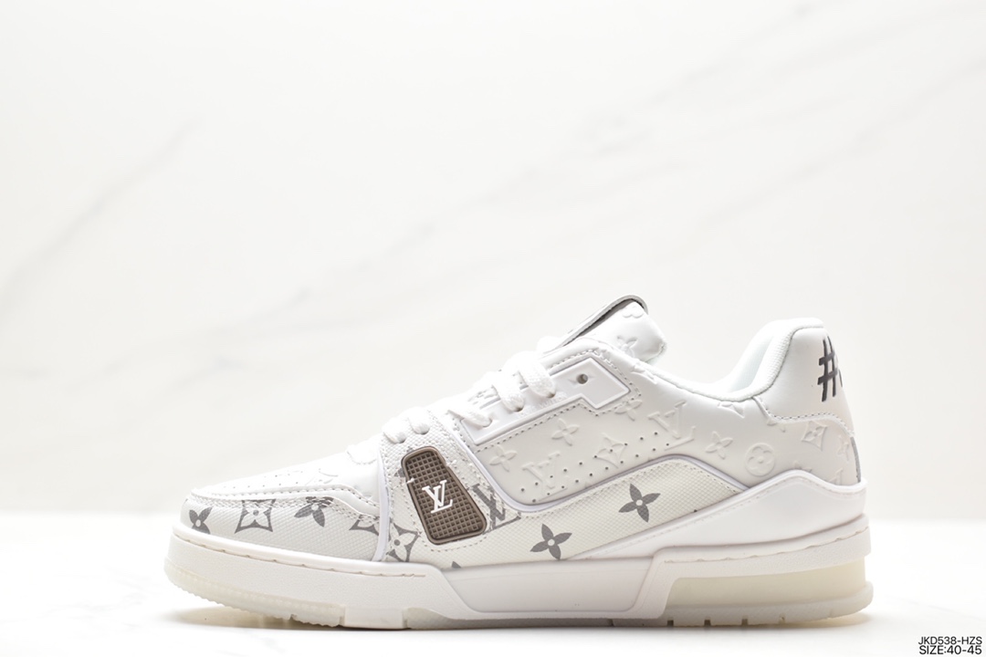 LVLouis Vuitton Trainer Sneaker Low casual sports culture all-match sneakers