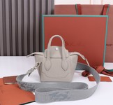 What is AAA quality
 Loro Piana Handbags Crossbody & Shoulder Bags Grey Yellow Embroidery All Steel Weave Summer Collection