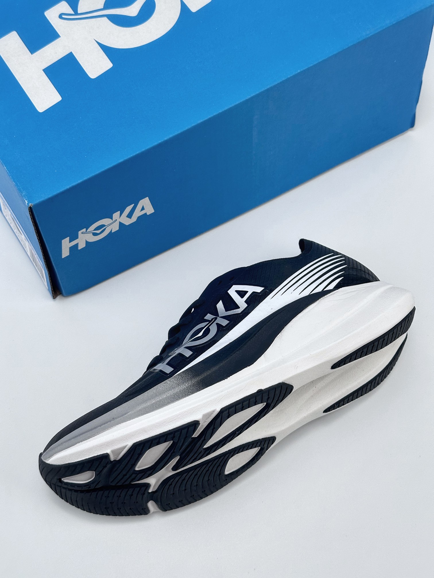 Hoka U ROCKET 2 low-top thick-soled lightweight outdoor sports shoes 1127927/HEIBXQ