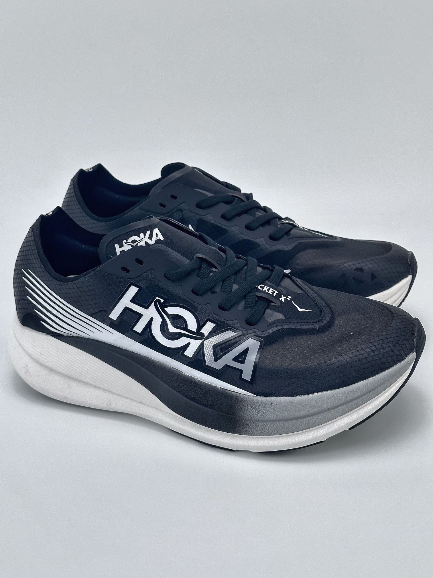 Hoka U ROCKET 2 low-top thick-soled lightweight outdoor sports shoes 1127927/HEIBXQ