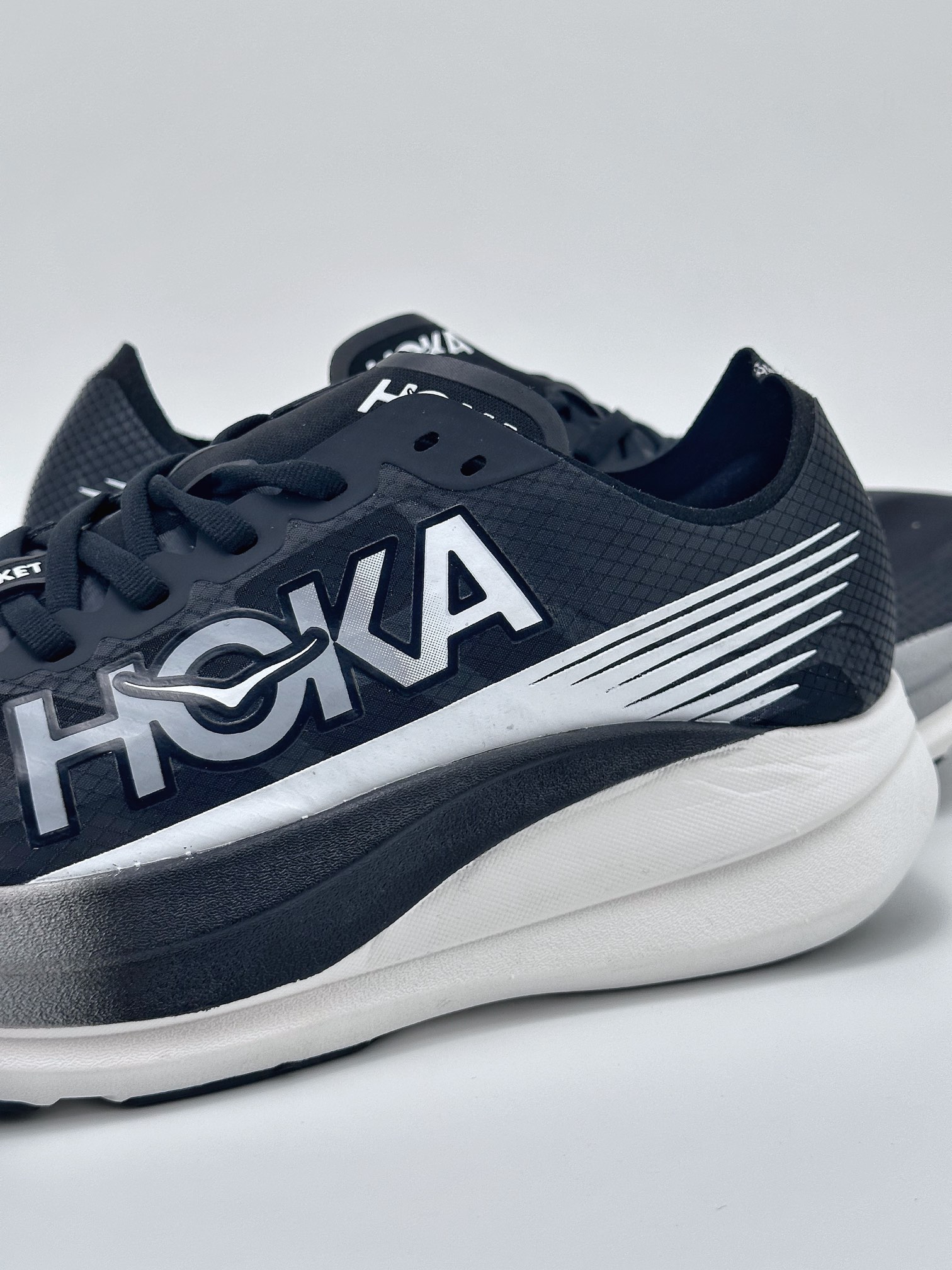 Hoka U ROCKET 2 low-top thick-soled lightweight outdoor sports shoes 1127927/HEIBXQ