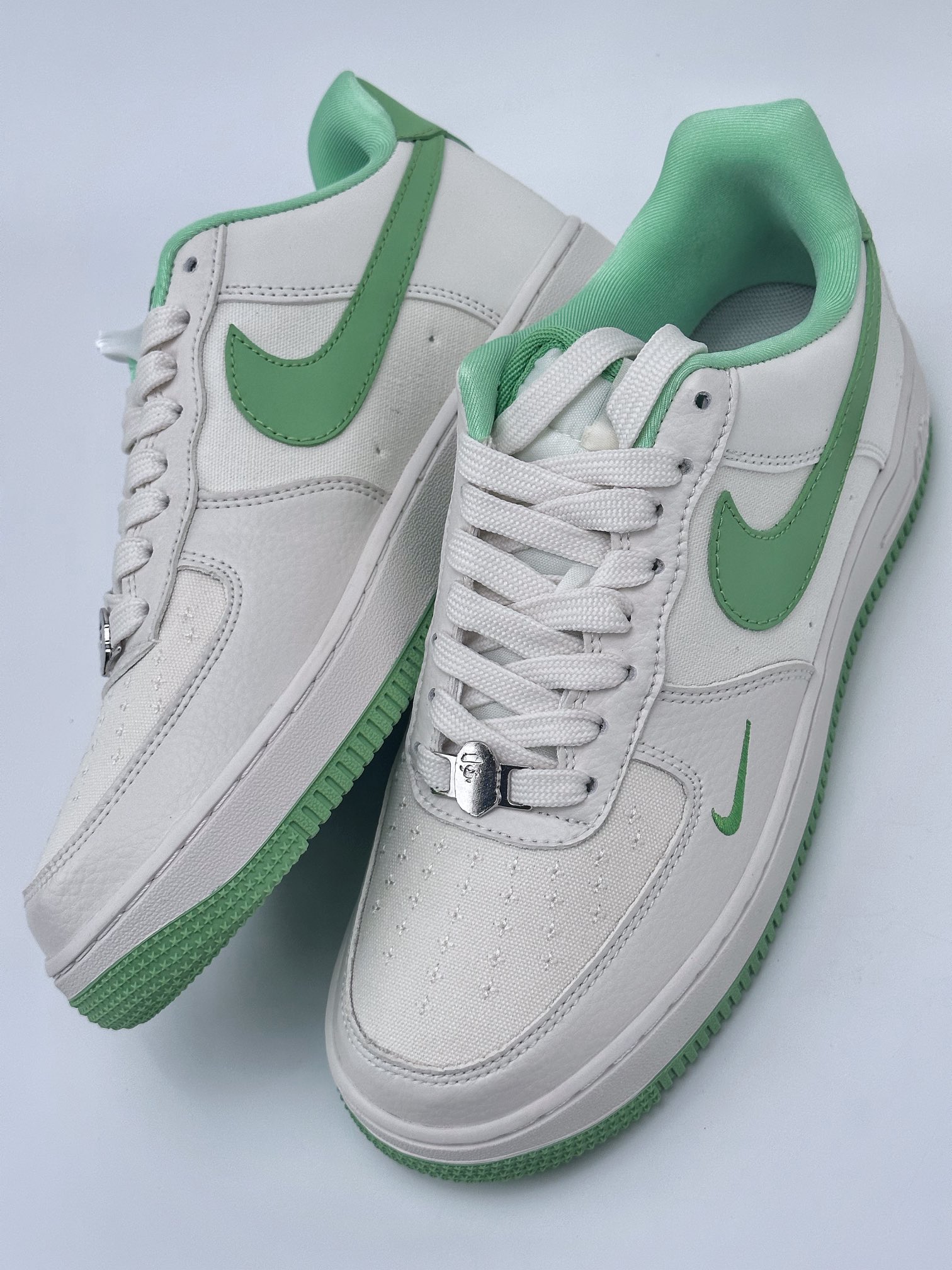 Nike Air Force 1 Low 07 BAPE stitching white grass green BS9055-752