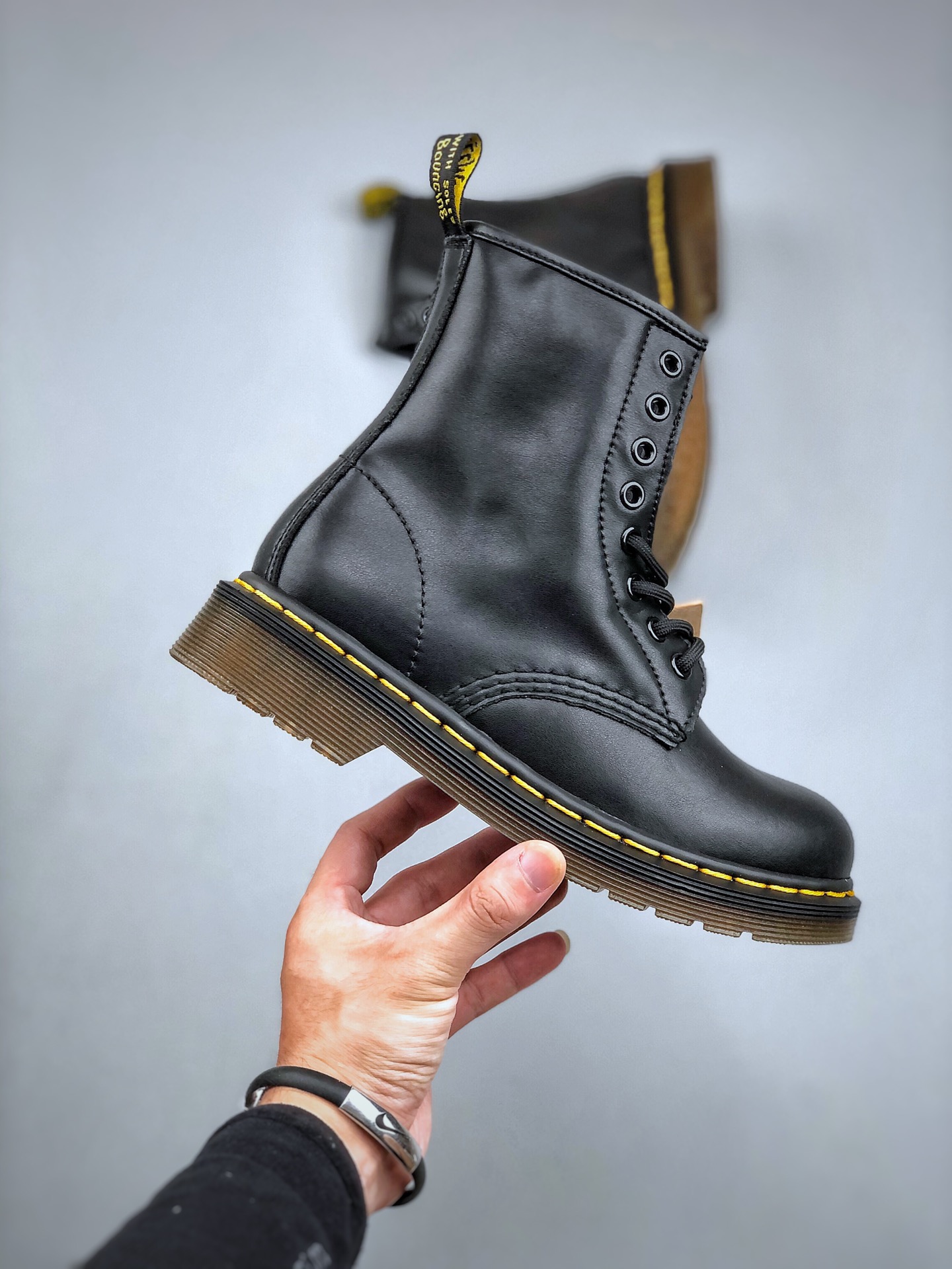 240 Dr. Martenss 1461系列3眼低帮系带休闲百搭工装马丁鞋