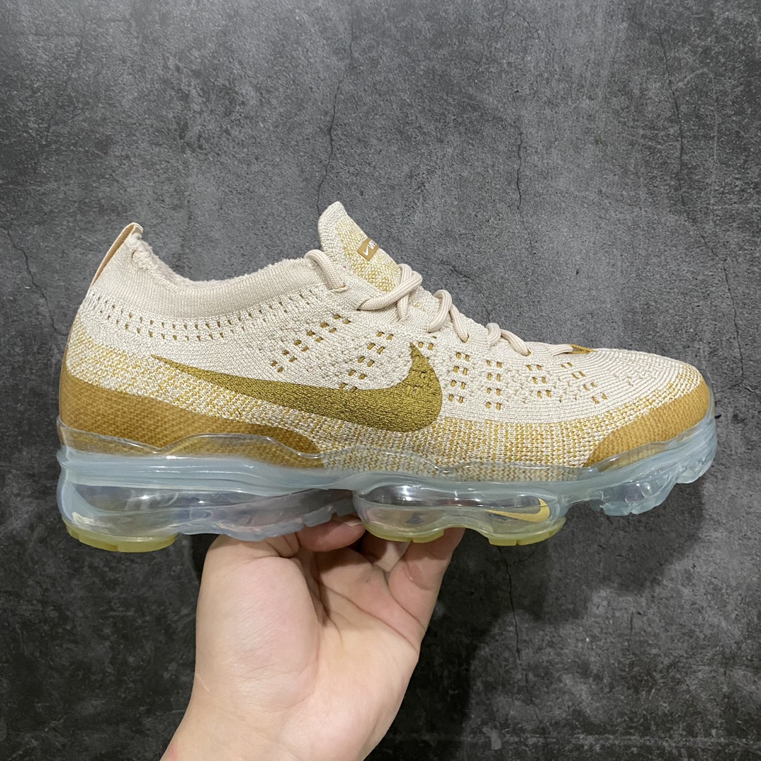 260 【纯原YH版】2023款 Nike Air VaporMax Flyknit 耐磨 棕色低帮跑步鞋 DV1678-100