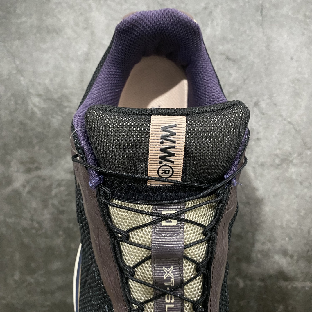 Green x version Wood Wood x Salomon XT-Slate Advanced Salomon low-top outdoor functional shoes