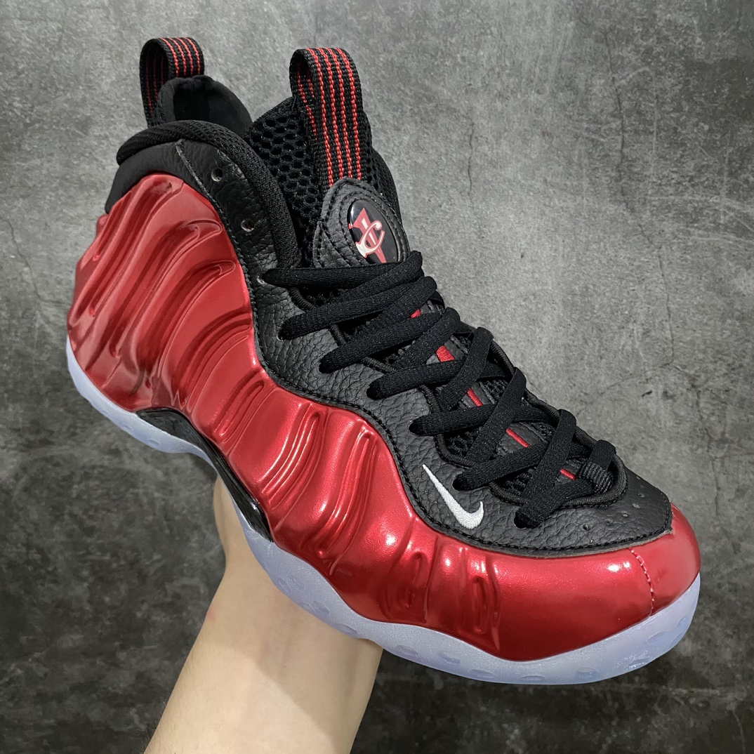 The Dongguan-produced Nike Air Foamposite One ”Metallic Red” replica is available in red and black (DZ2545-600).