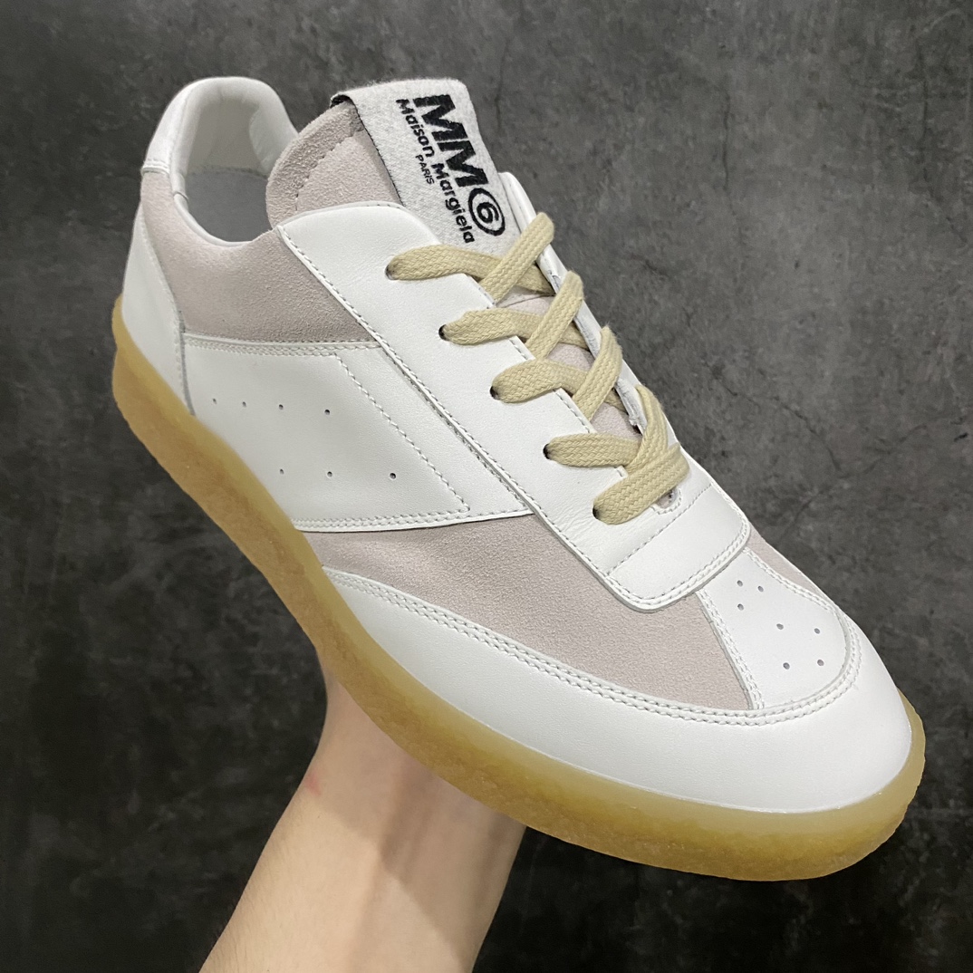 Maison Margiela 23Classic Replica Leather Low sneaker classic gentleman German training flat versatile