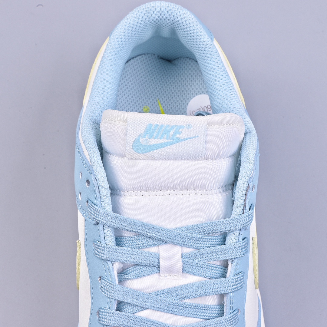 H NK Dunk Low Spring and Summer Ice Cream Color Lake Blue DD1503-123