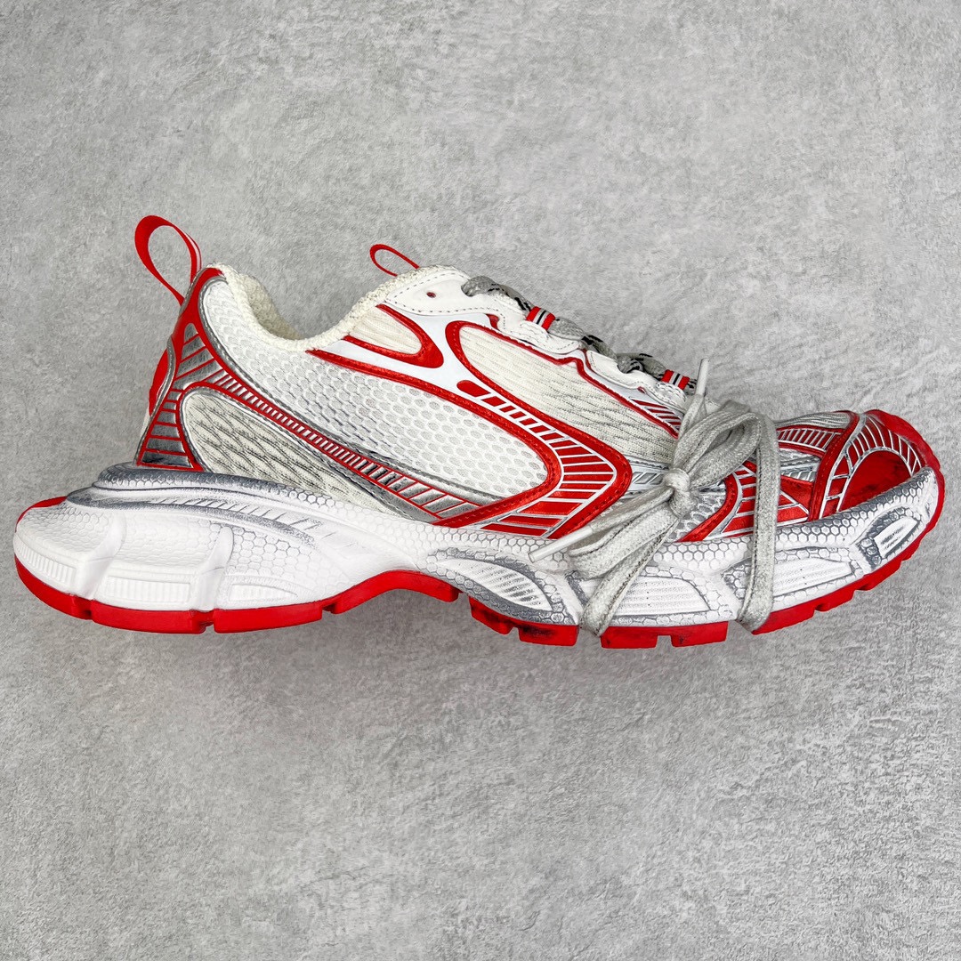 图片[5]-＃TG福利特价 BALENCIAGA 3XL Sneakers 巴黎世家十代网布系带低帮走秀复古老爹鞋 配套套现全码福利开炸 长期补货价格一步到位 市场中端王者 欢迎对比 实力大厂成熟流水线出品 品控完美 免检产品 新配色陆续开发 全套原纸板楦头开发 完美版型 鞋头边缘和后帮徽标 鞋面和后跟凸印尺码 鞋舌 3XL 橡胶品牌标识和反光细节 鞋帮拉袢和鞋舌拉祥 配反光细节 备用鞋带在鞋履前侧 可在穿着前取下 便于不同造型搭配 注意运费超重 偏大一码 尺码：35 36 37 38 39 40 41 42 43 44 45 46-选品中心