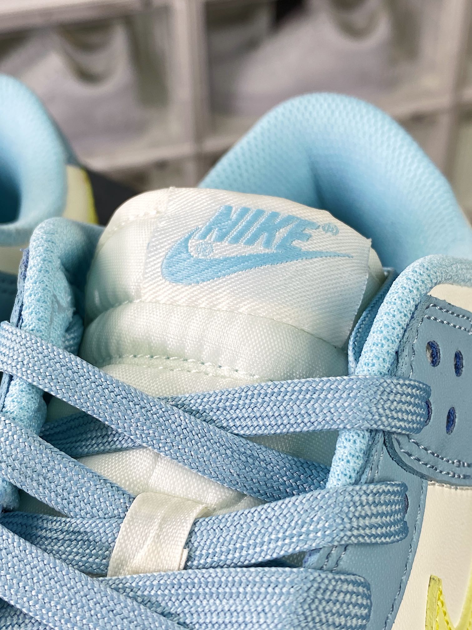 Wmns SB Dunk Low ”Ocean Bliss Citron Tint” Dunk Series Low-top Sneakers ”Lemon Sea Salt Blue” DD1503-123