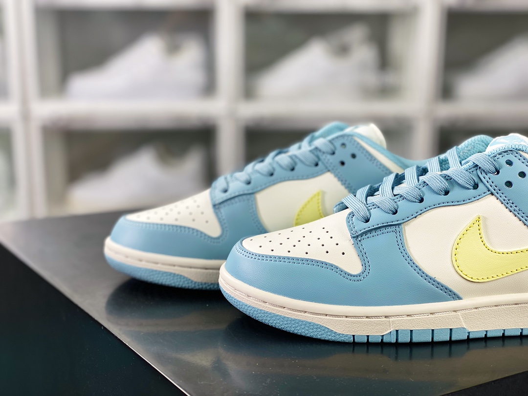 Wmns SB Dunk Low ”Ocean Bliss Citron Tint” Dunk Series Low-top Sneakers ”Lemon Sea Salt Blue” DD1503-123