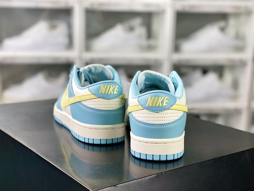 200 Wmns SB Dunk Low”Ocean Bliss Citron Tint”扣篮系列低帮板鞋“柠檬海盐蓝”DD1503-123