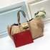 The highest quality fake Valentino Handbags Tote Bags Red Yellow Calfskin Cowhide Vintage
