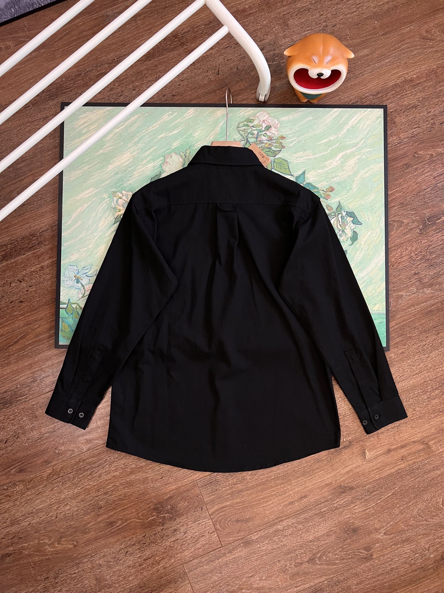 Korean Order: The North Face Embroidered Logo Shirt, Urban Style, Pure Cotton, Couples. - 图片 8