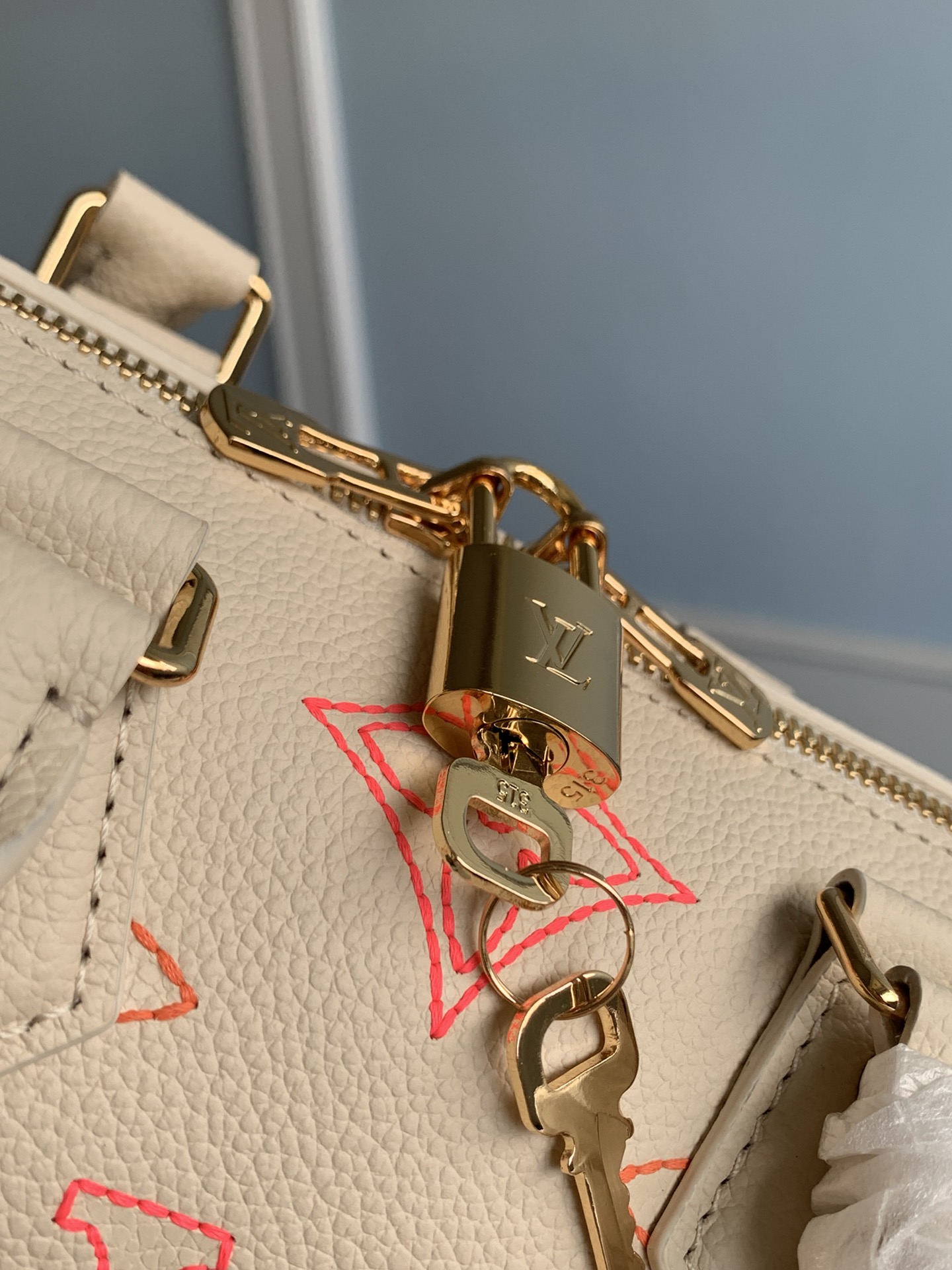 Top Grade ✨ M46667 Off-White Full Leather Speedy Series — SPEEDY - Bag 5