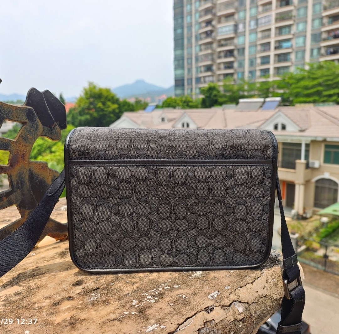 Coach COACH蔻驰C9158新款男包LEAGUE信使包单肩斜挎包 League专为运动生活打造