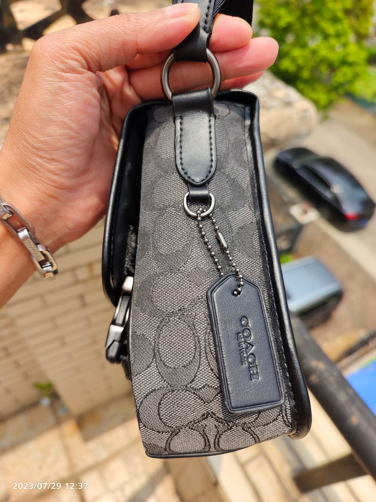 Coach COACH蔻驰C9158新款男包LEAGUE信使包单肩斜挎包 League专为运动生活打造