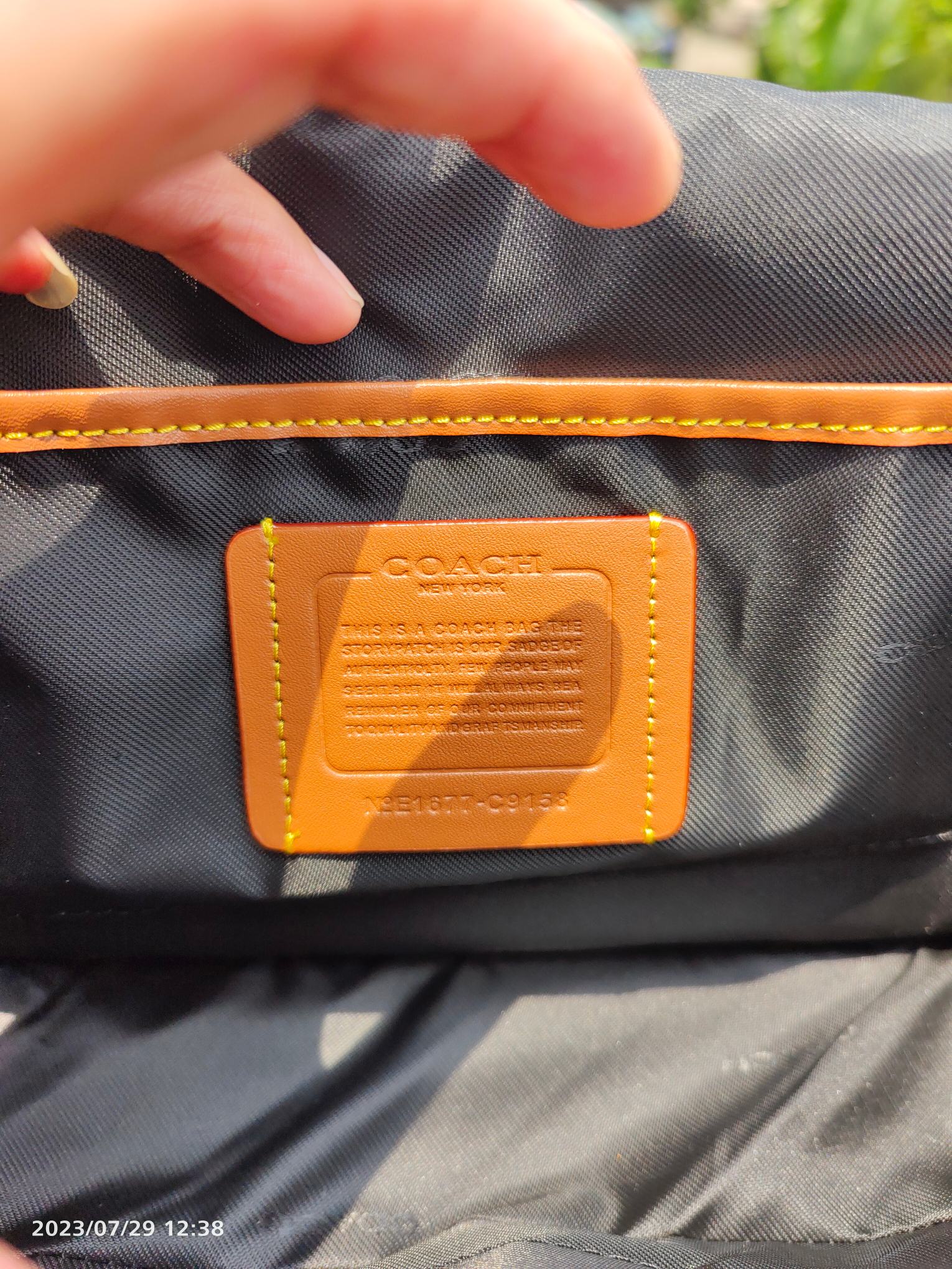 Coach COACH蔻驰C9158新款男包LEAGUE信使包单肩斜挎包 League专为运动生活打造