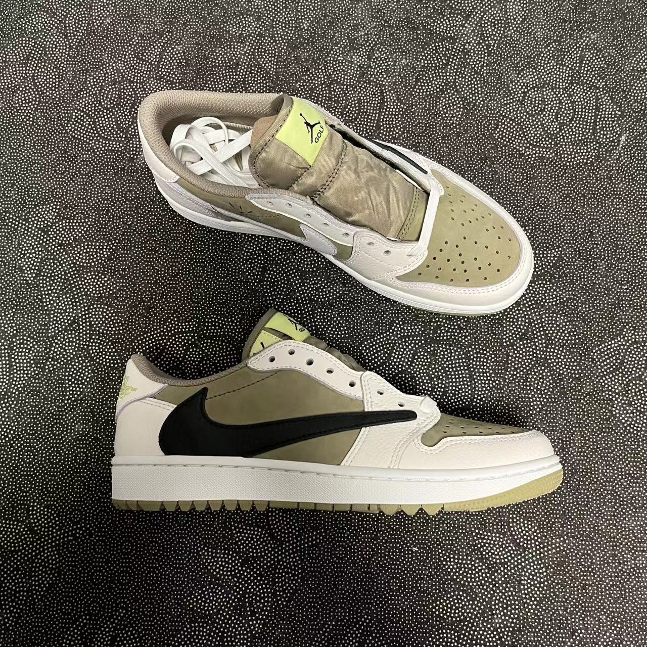 ?提前货 裸鞋 Travis Scott x Air Jordan 1 Low Golf