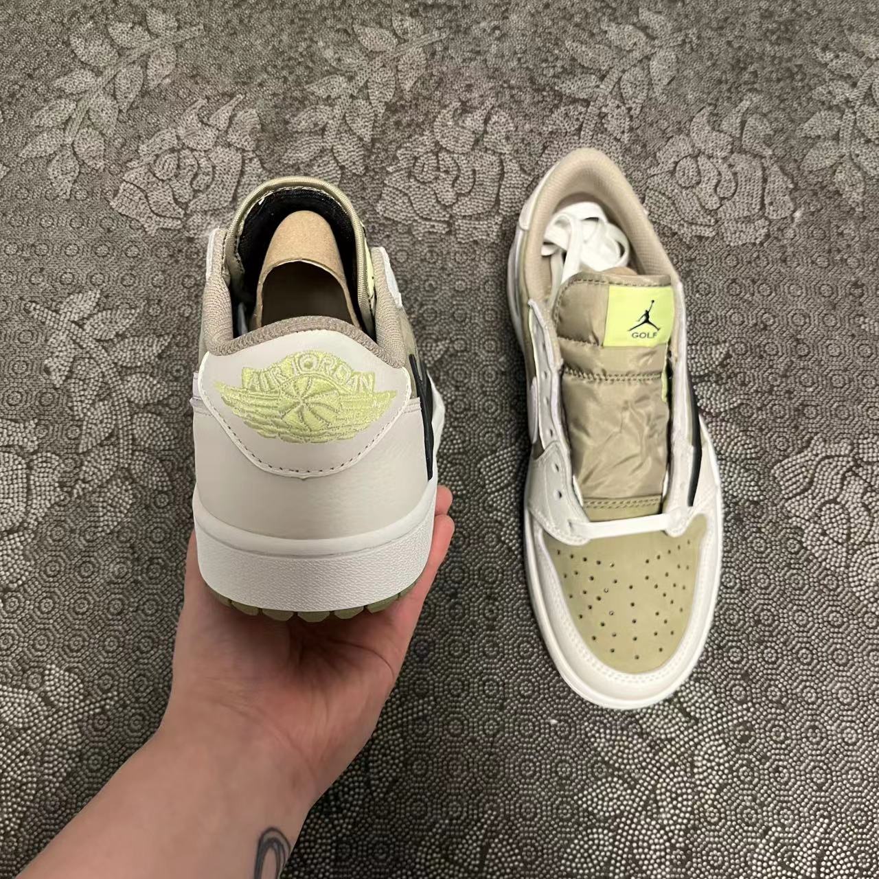 ?提前货 裸鞋 Travis Scott x Air Jordan 1 Low Golf