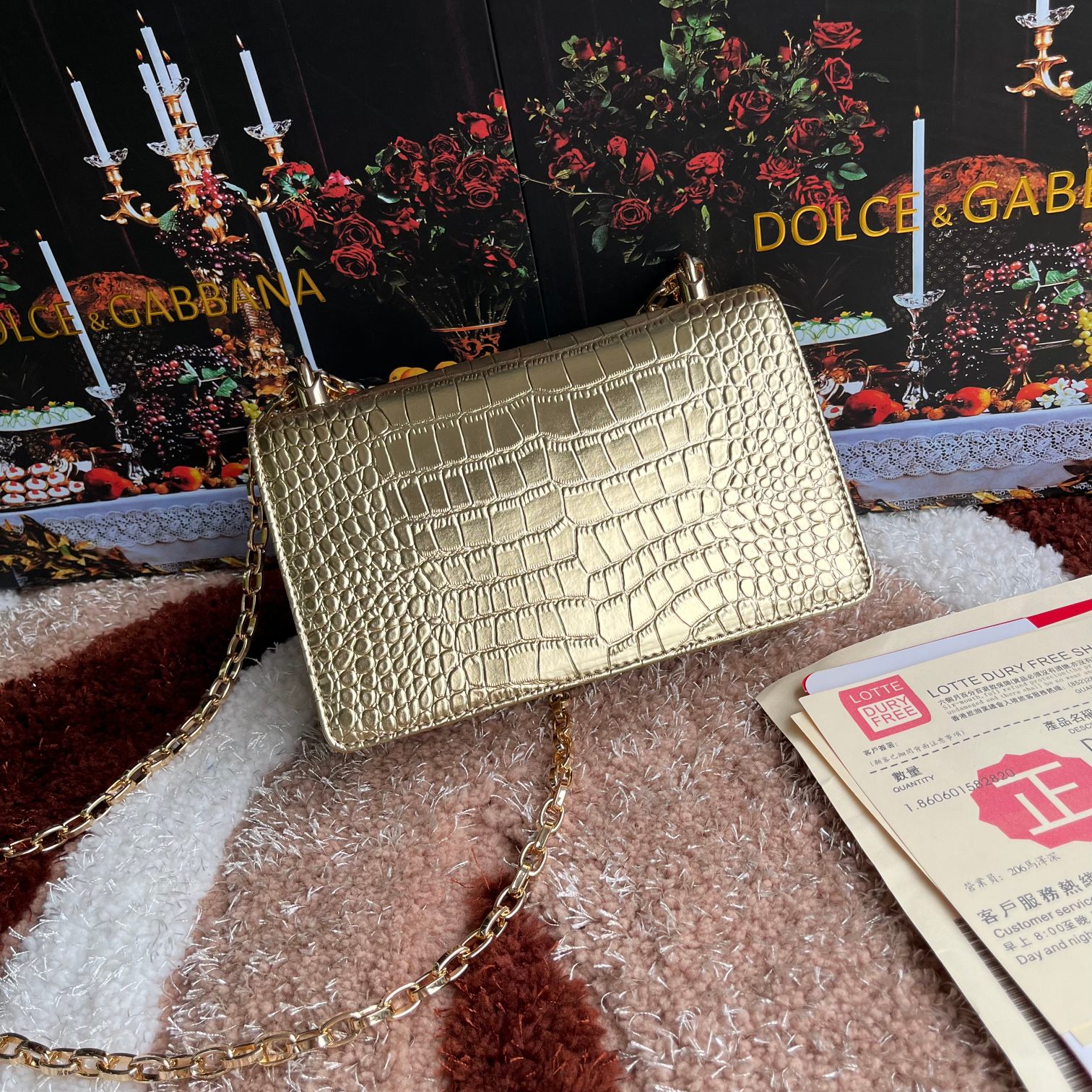 诺悠翩雅 杜嘉班纳 高定经典皮革女包手袋 #96231779 5