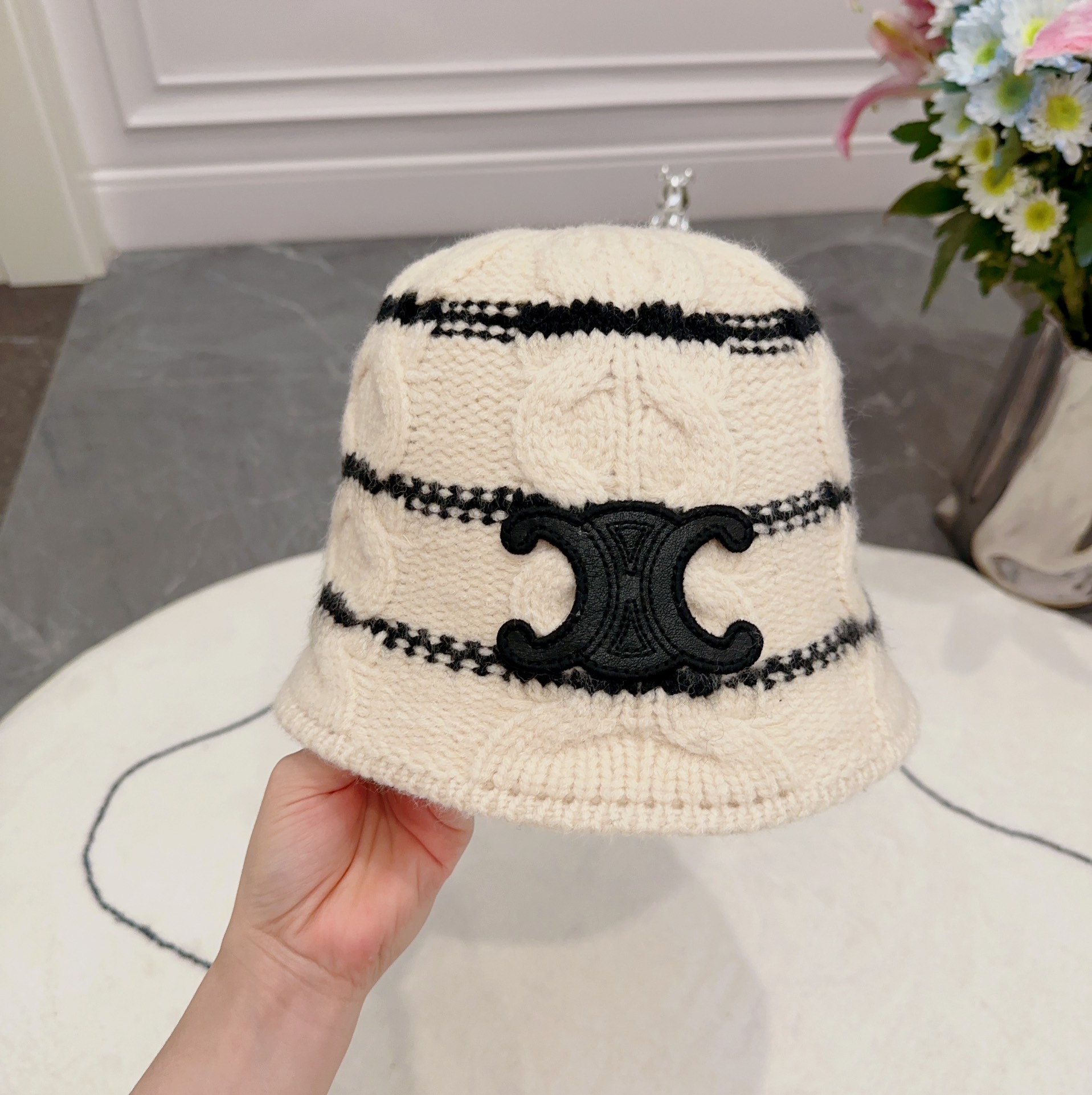 셀린느 모자 84219 Celine Cap 상세 이미지 5