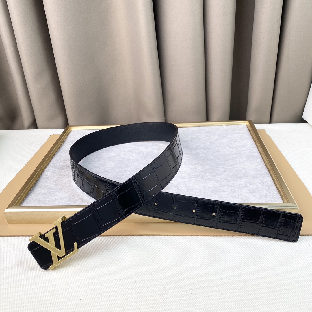 LV商务休闲正装均可佩戴！3.8cm