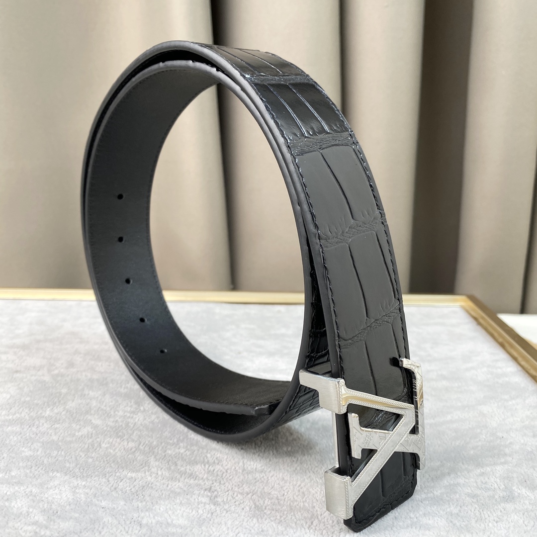 LV商务休闲正装均可佩戴！3.8cm