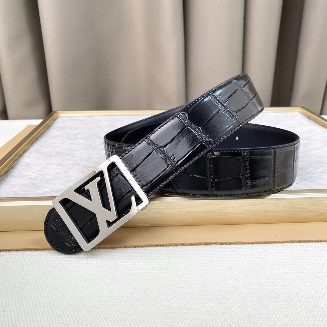 LV商务休闲正装均可佩戴！3.8cm