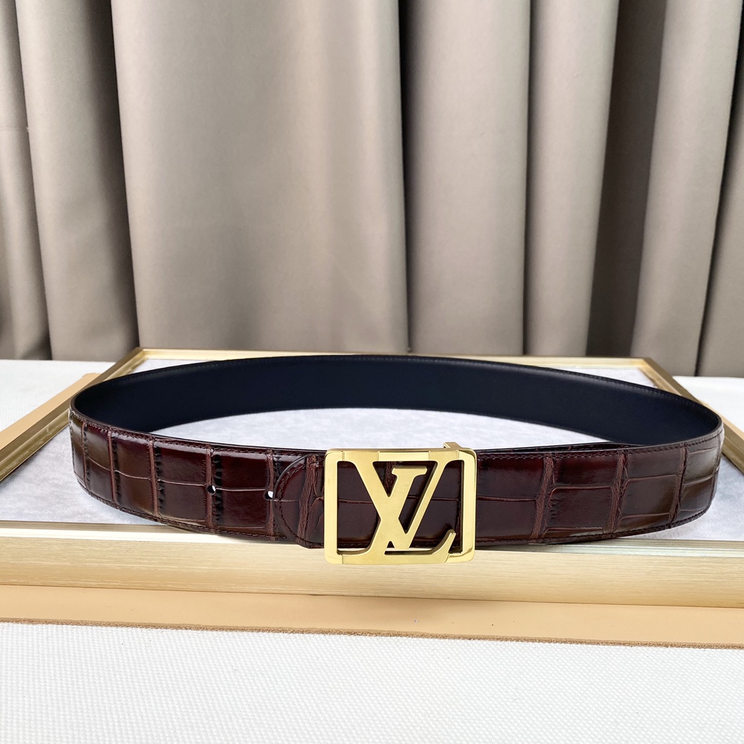 LV商务休闲正装均可佩戴！3.8cm