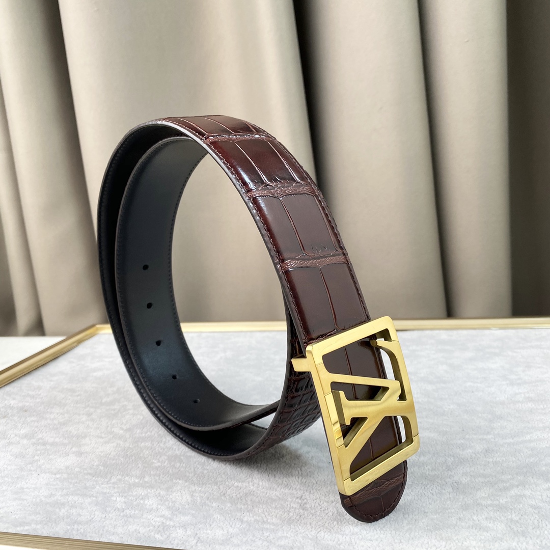 LV商务休闲正装均可佩戴！3.8cm