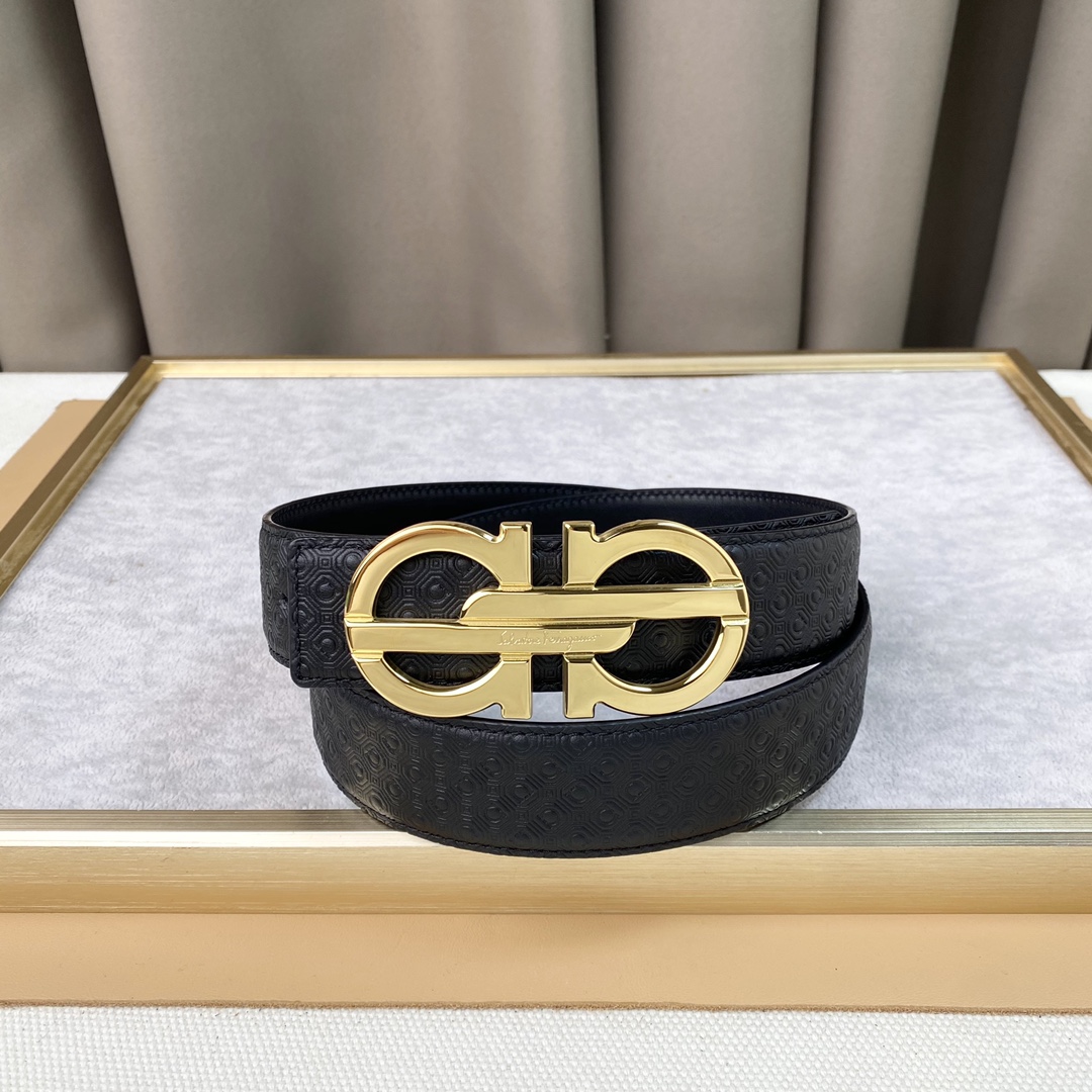 男士费拉柔软细腻百搭大方宽3.5CM