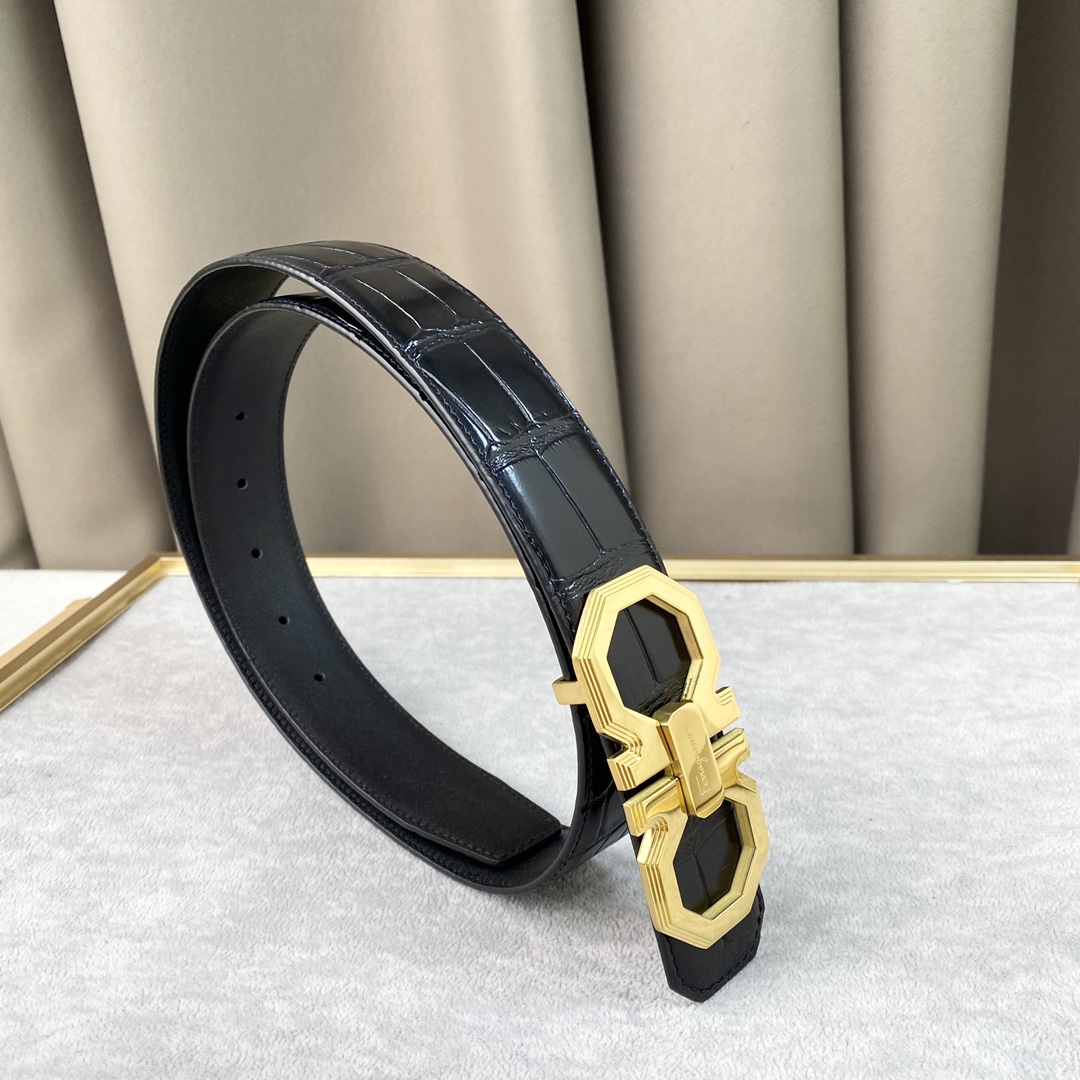 男士费拉柔软细腻百搭大方宽3.5CM