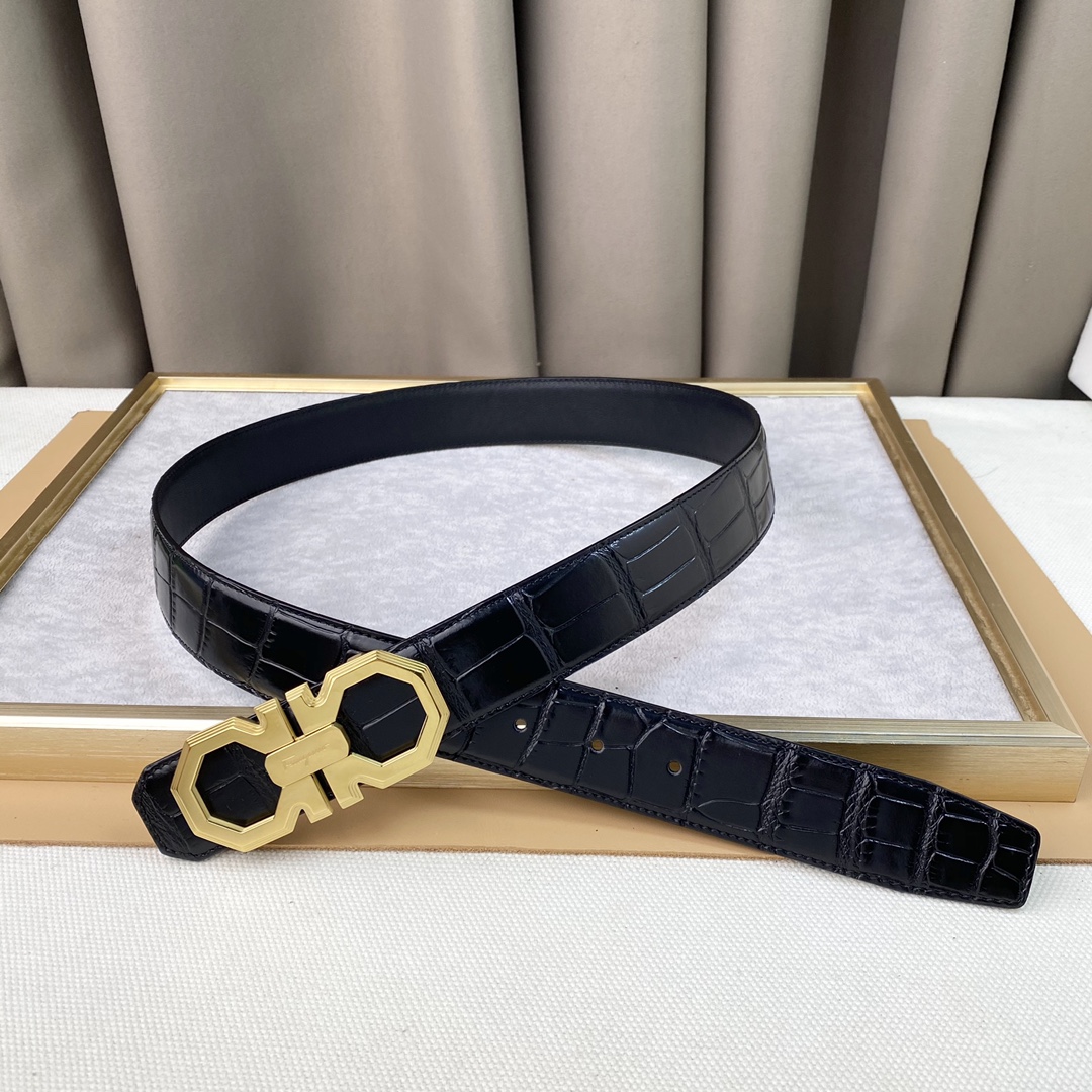男士费拉柔软细腻百搭大方宽3.5CM
