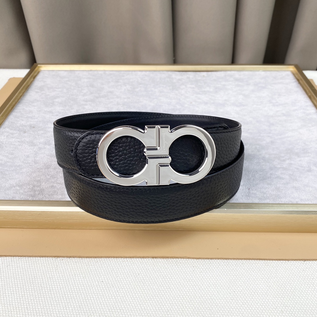 男士费拉柔软细腻百搭大方宽3.5CM