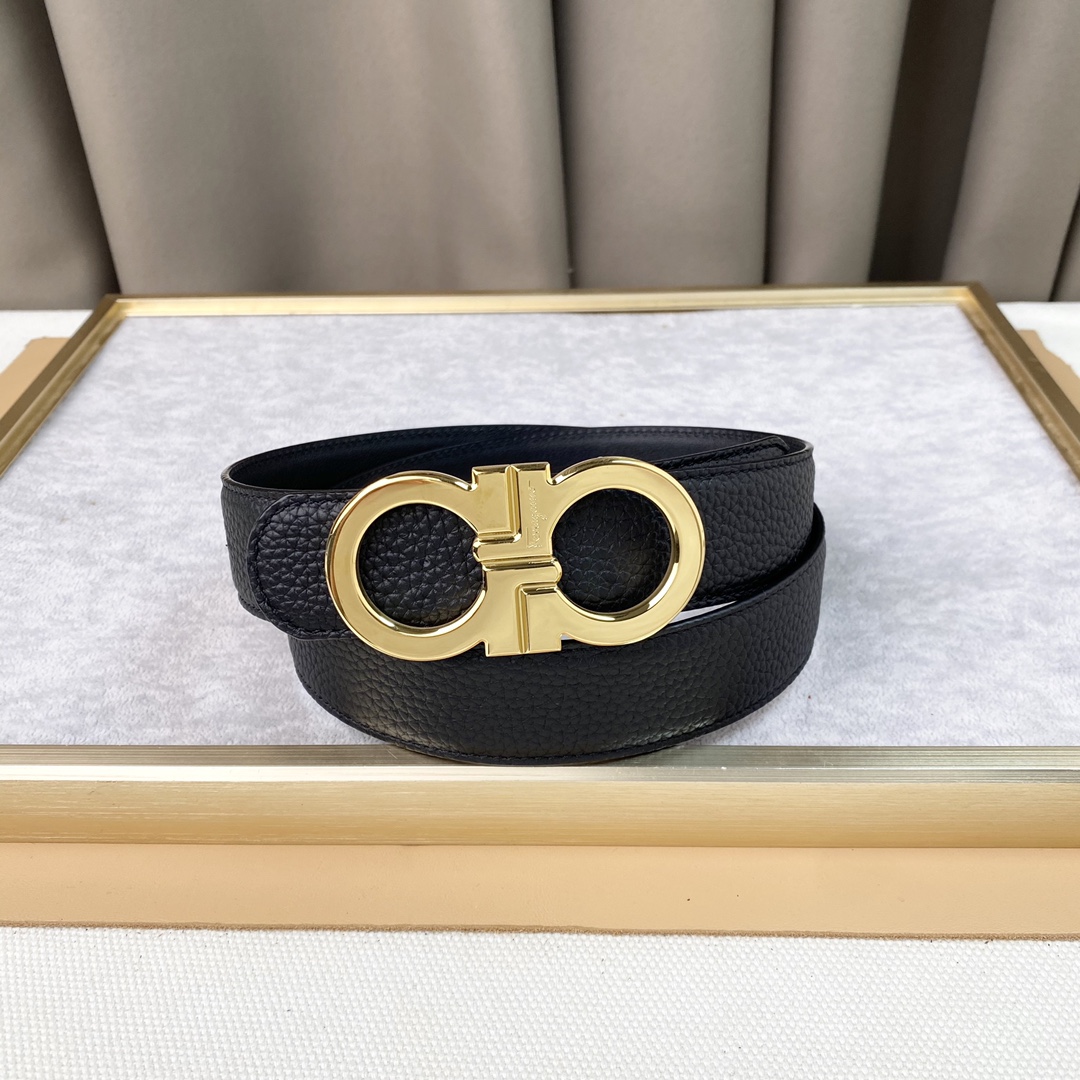 男士费拉柔软细腻百搭大方宽3.5CM