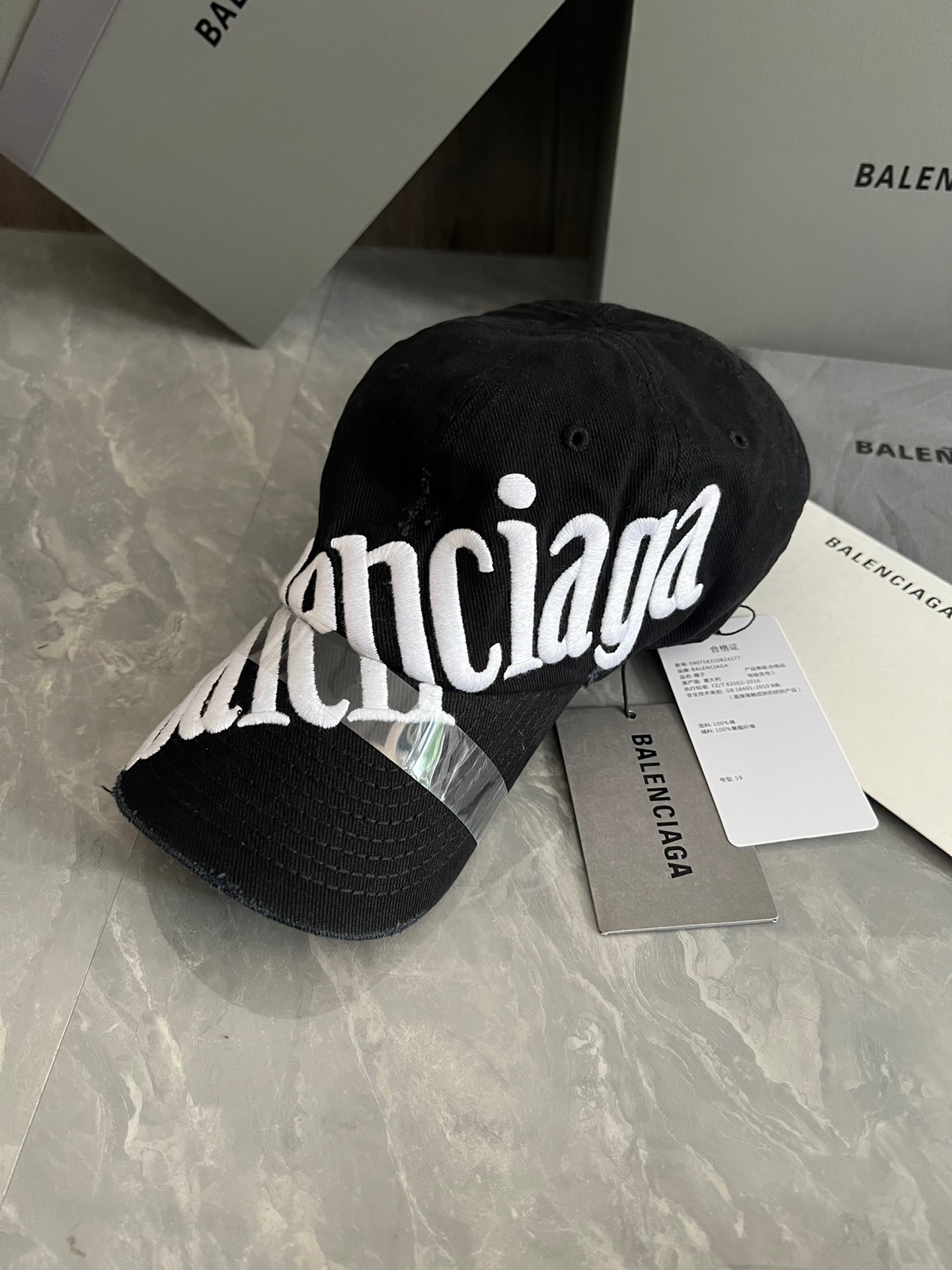 발렌시아가 모자 81508 Balenciaga Cap 상세 이미지 2