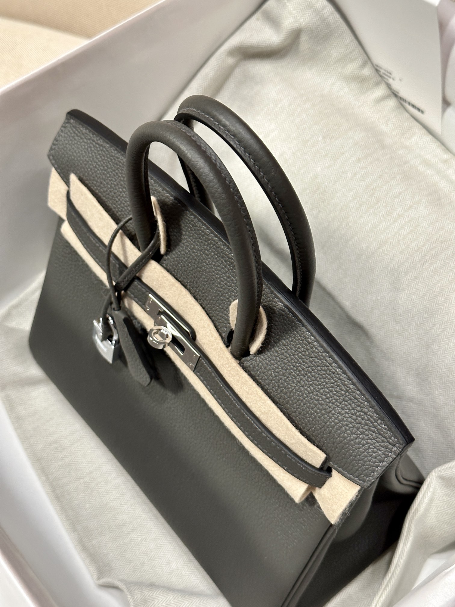 Hermes Birkin Graphite Gray Small handbag everyday