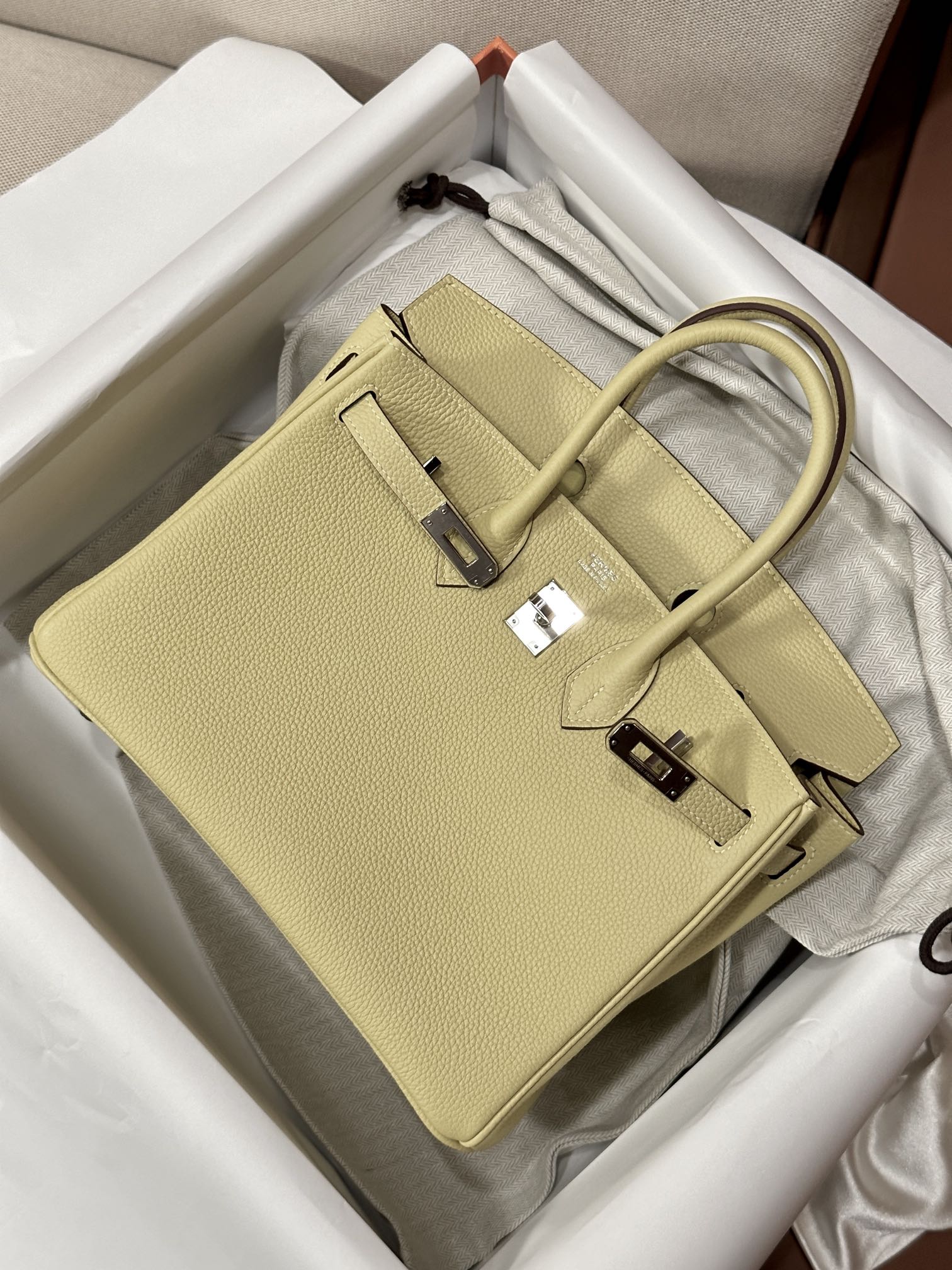 Sac Hermès BIRKIN25 Togo — photo 9