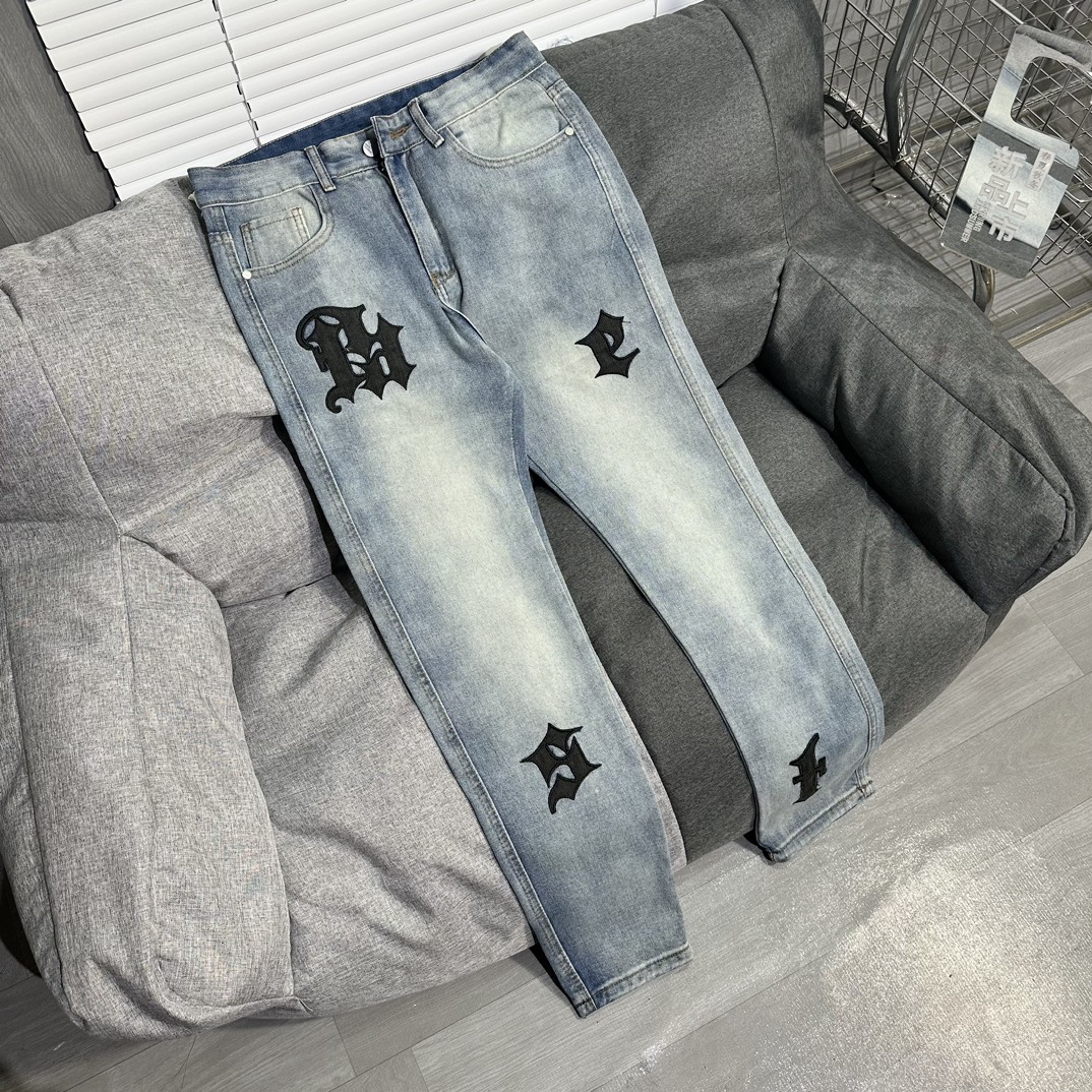 Amiri Clothing Jeans Pants & Trousers Blue Track