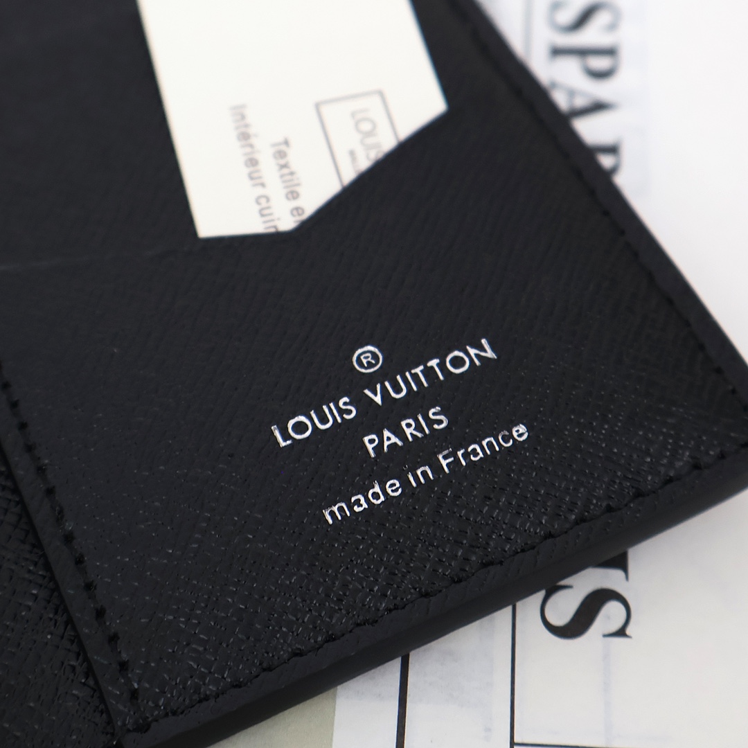 Leather Bifold Wallet being carried in hand