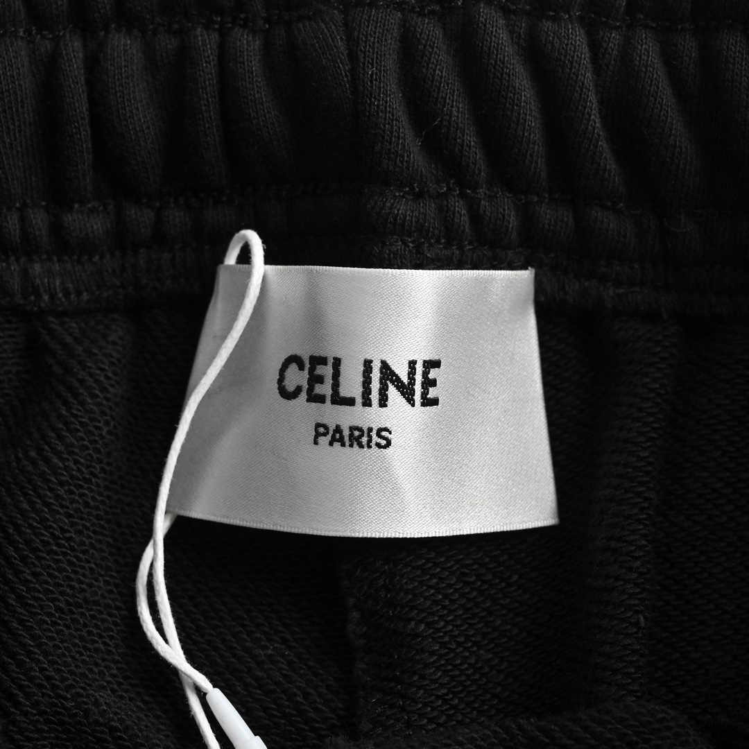 Celine/赛琳 字母印花logo长裤 炸街神器 OOTD穿搭神奇 颜色非常正