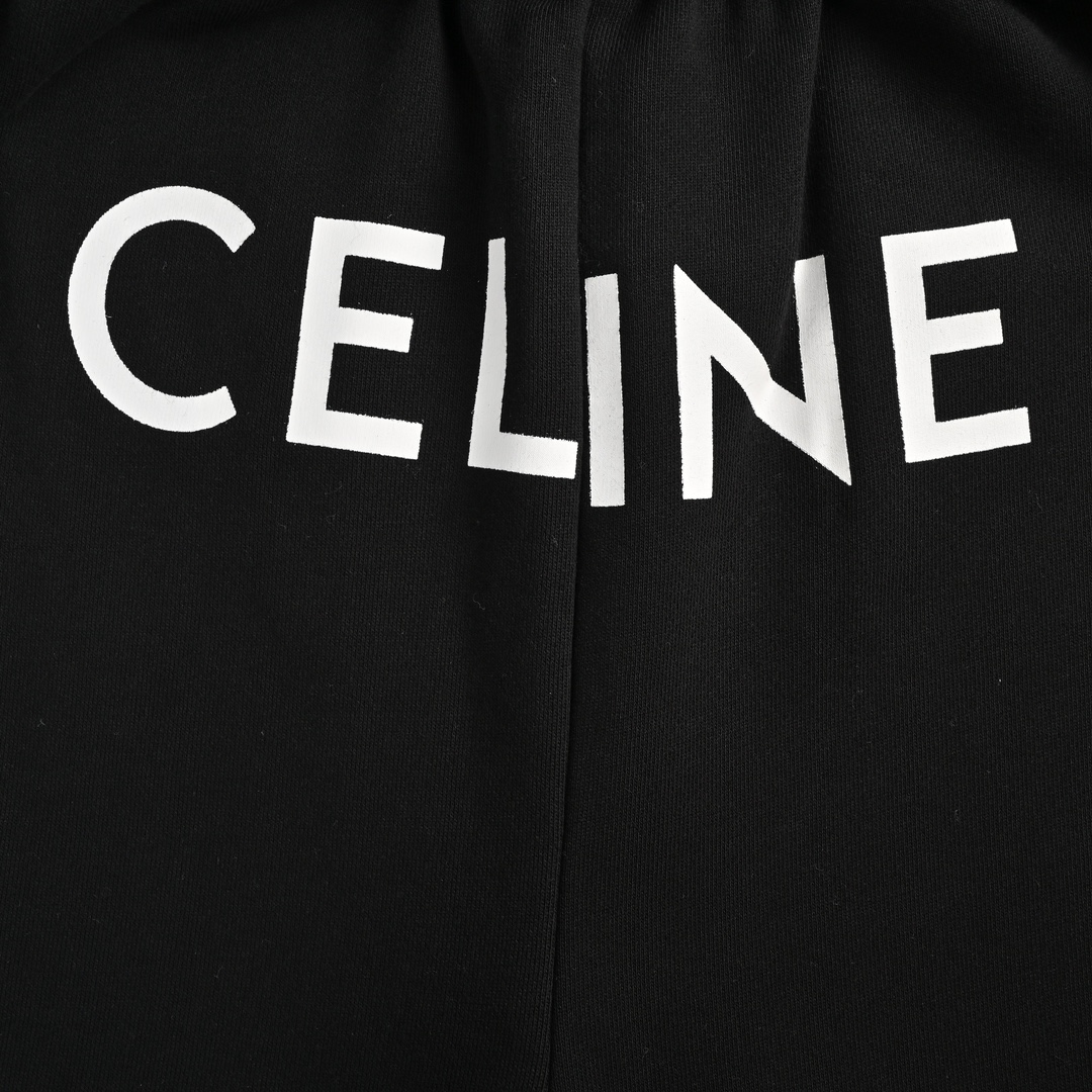 Celine/赛琳 字母印花logo长裤 炸街神器 OOTD穿搭神奇 颜色非常正