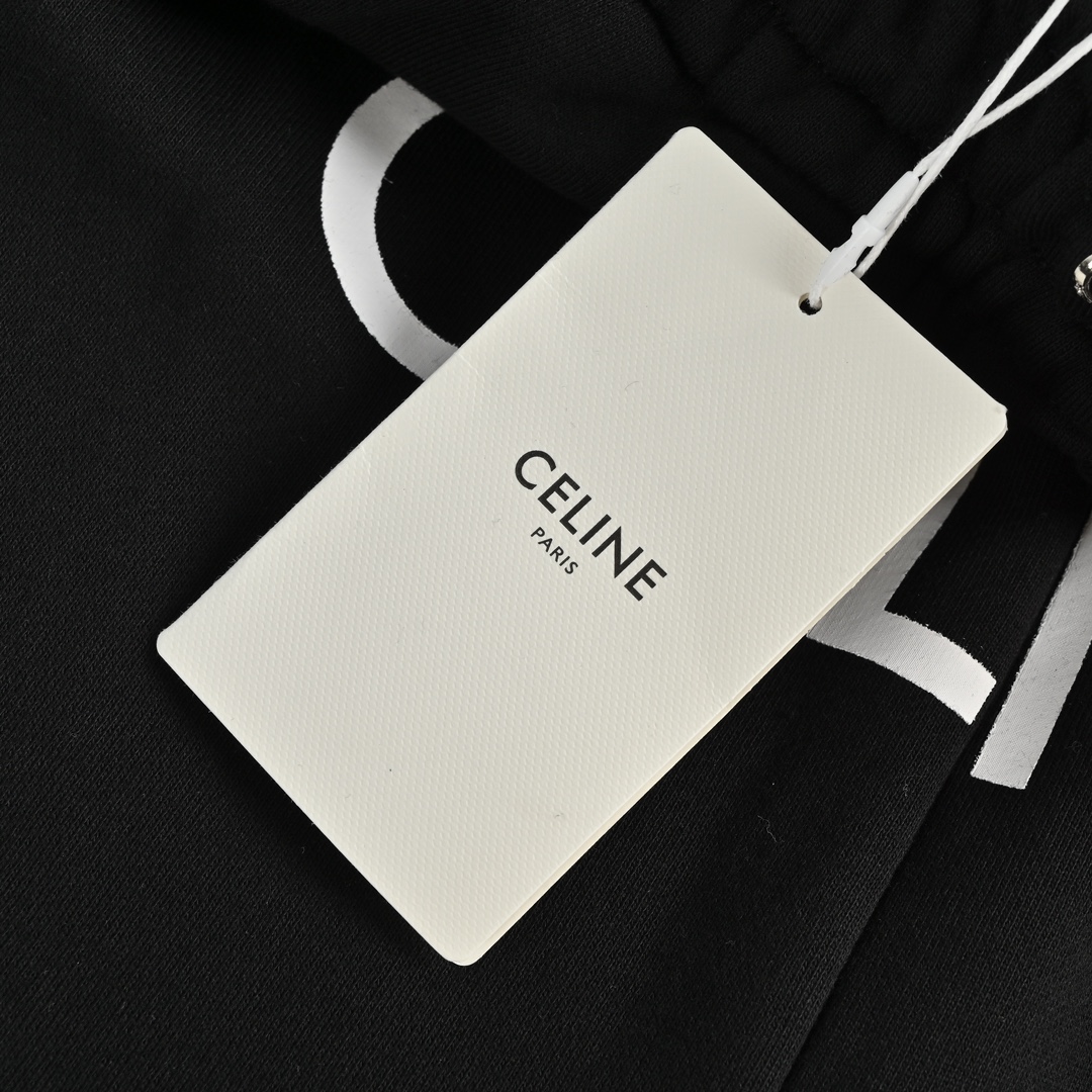 Celine/赛琳 字母印花logo长裤 炸街神器 OOTD穿搭神奇 颜色非常正