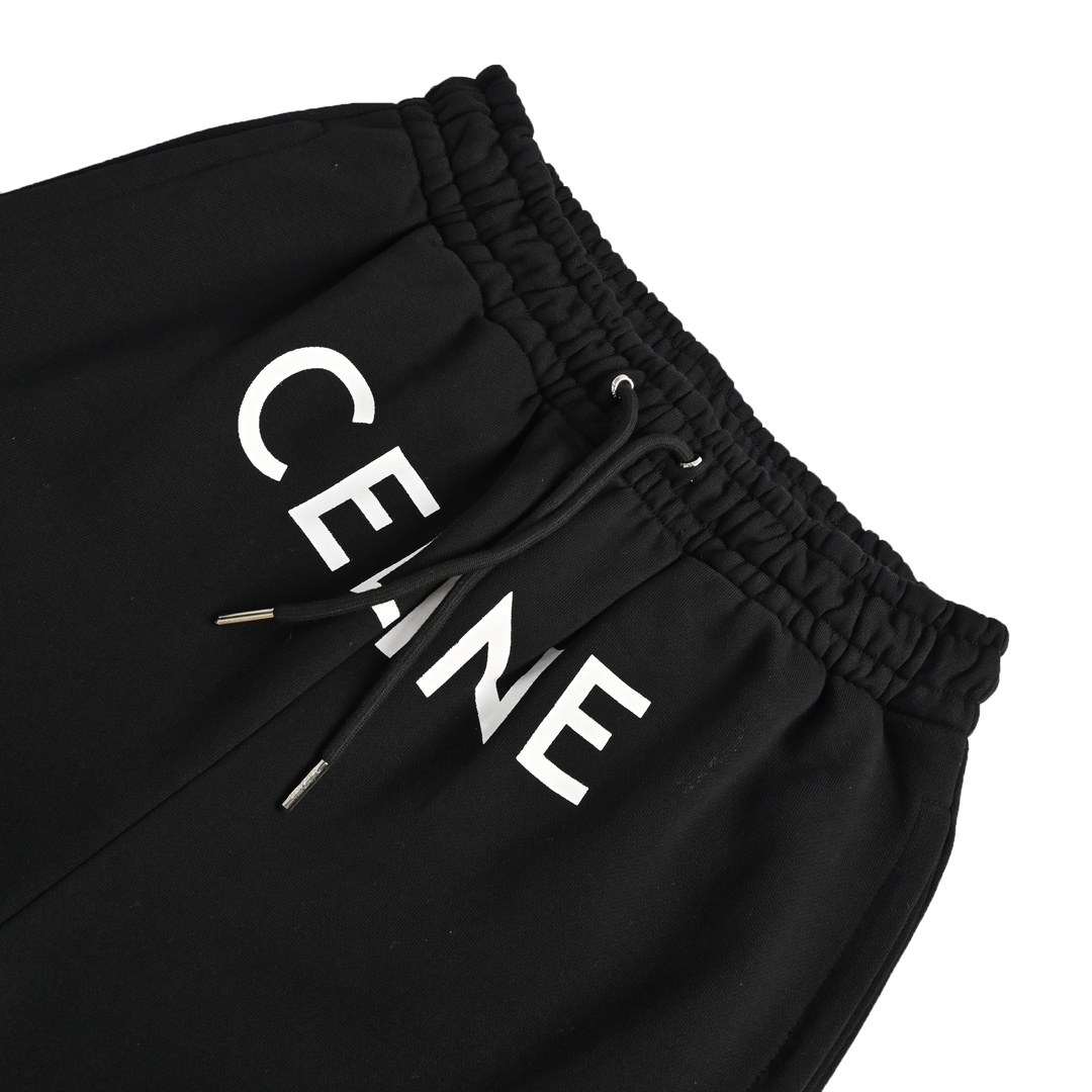 Celine/赛琳 字母印花logo长裤 炸街神器 OOTD穿搭神奇 颜色非常正